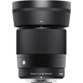 Sigma 30mm F1.4 DC contemporary lense
