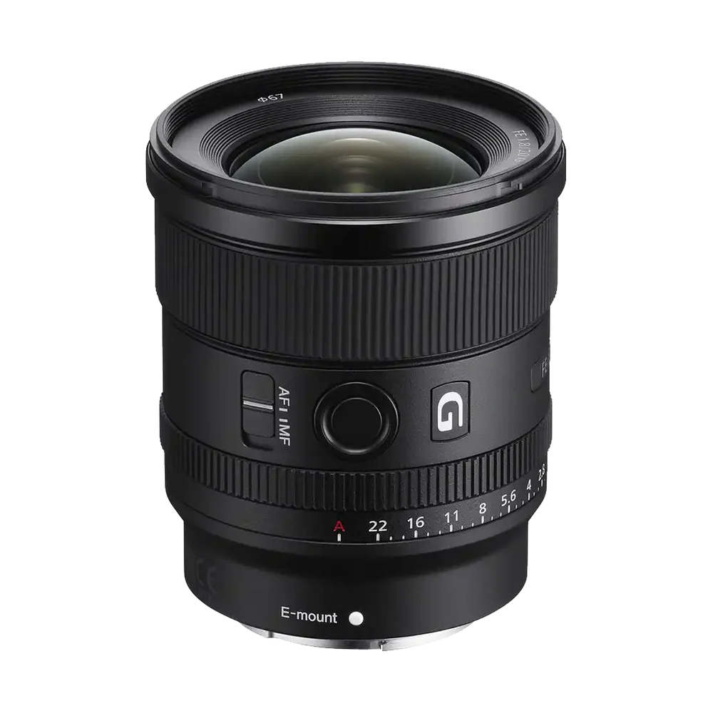 Sony FE 20mm f/1.8 G Lens